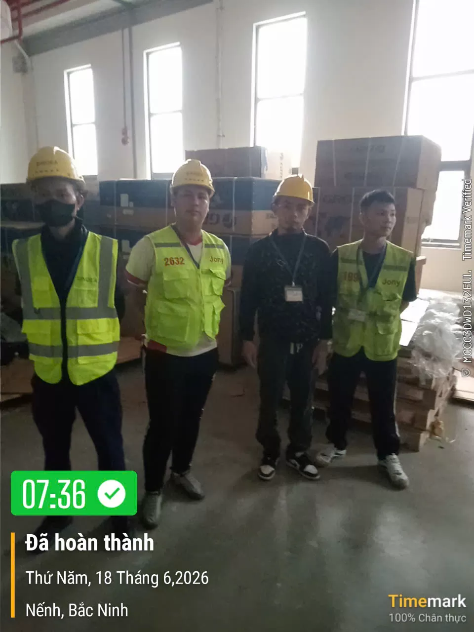 Lắp điều hòa cây tại Dự án Fukang