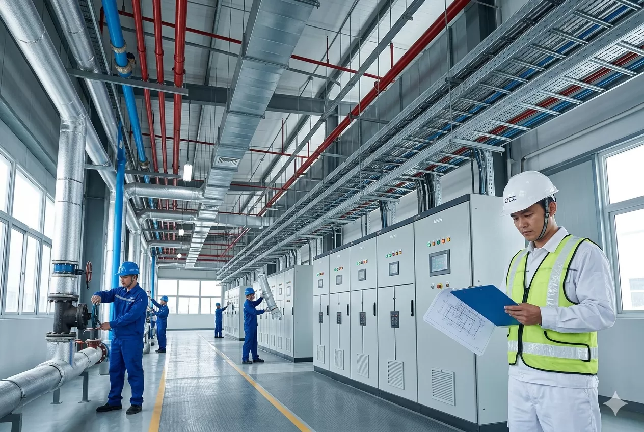Vai trò của hệ thống cơ điện trong nhà máy hiện đại